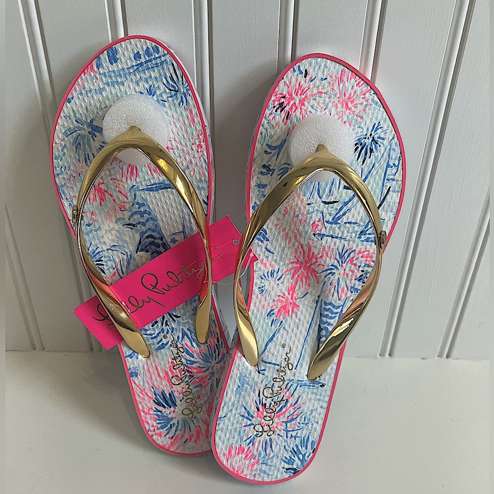 Lilly Pulitzer Pool Flip-Flop NWT